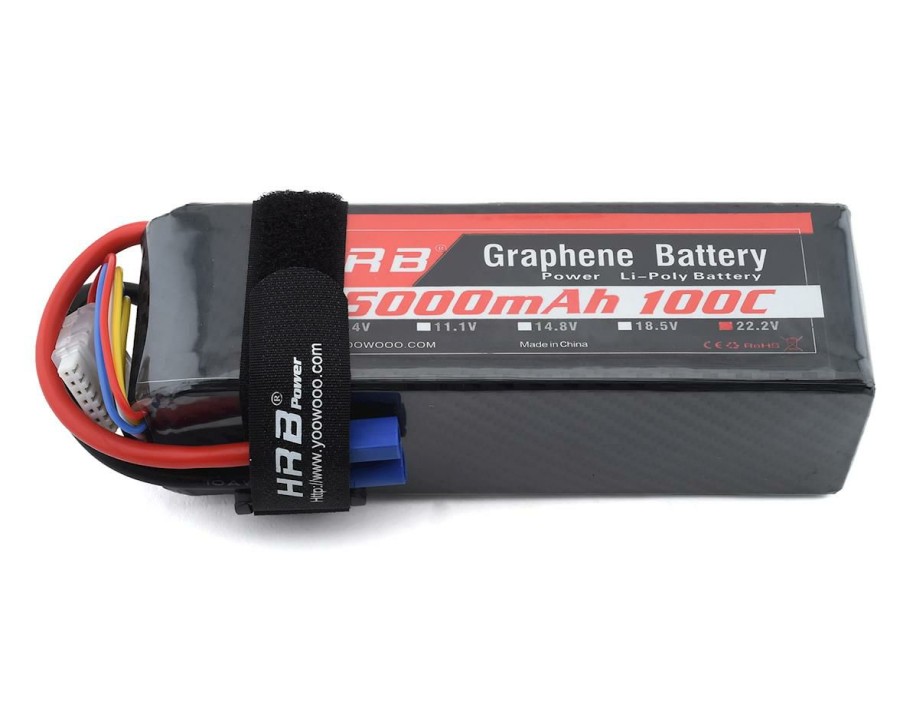 Batteries * | Hrb 6S 100C Graphene Lipo Battery (22.2V/5000Mah) W/Ec5 Connector