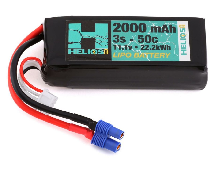 Batteries * | Helios Rc 3S 50C Lipo Battery W/Ec3 Connector (11.1V/2000Mah)