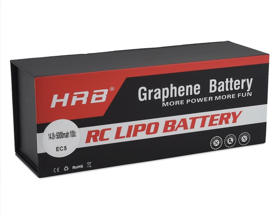 Batteries * | Hrb 4S 100C Graphene Lipo Battery (14.8V/5000Mah) W/Ec-5 Connector