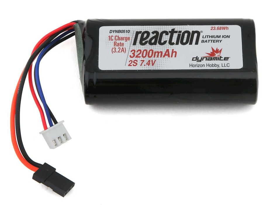 Batteries * | Dynamite Li-Ion 2S Receiver Battery Pack (7.4V/3200Mah)