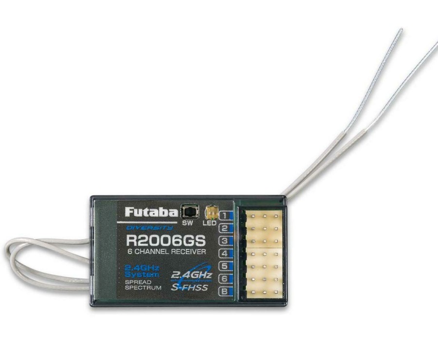 Electronics * | Futaba R2006Gs 2.4Ghz S-Fhss 6 Channel Air/Heli Receiver