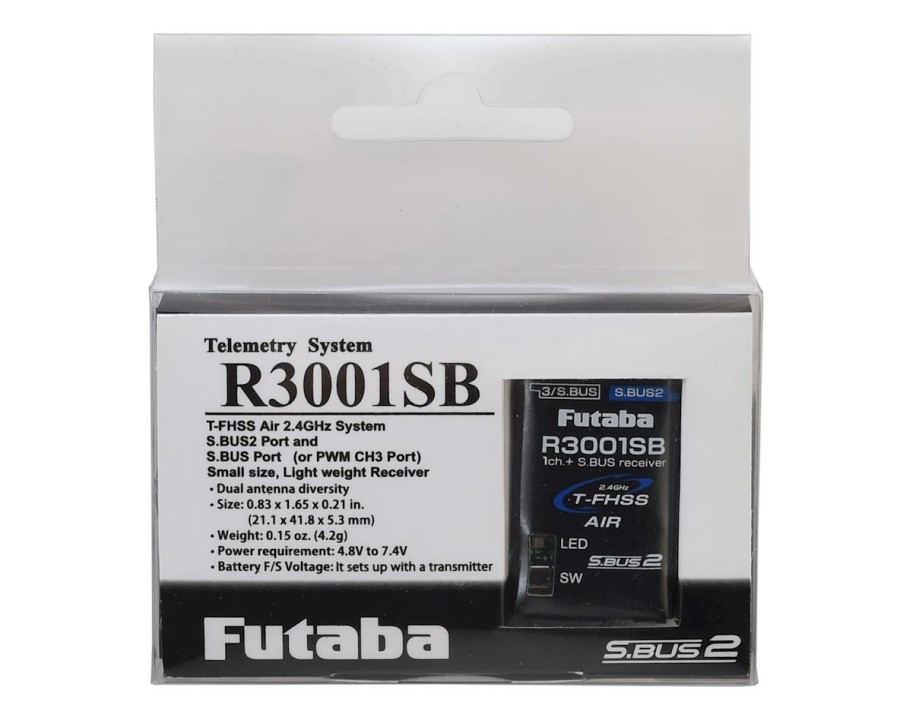 Electronics * | Futaba R3001Sb 2.4Ghz T-Fhss S.Bus2 3-Channel Air Receiver