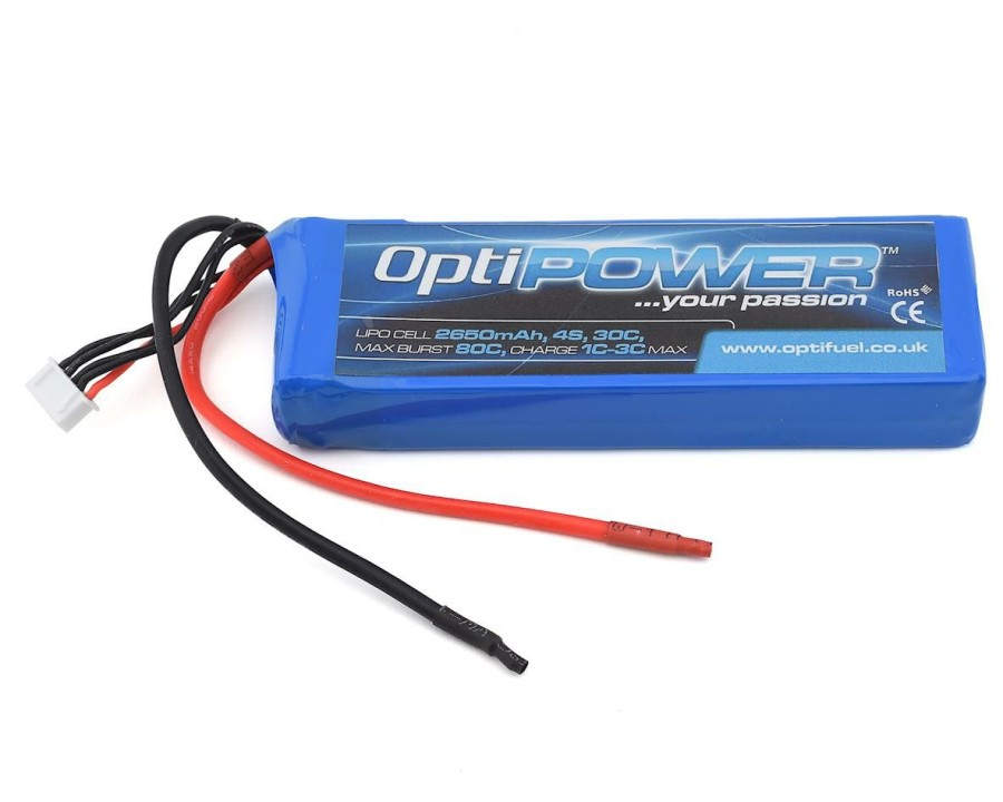 Batteries * | Optipower 4S 30C Lipo Battery (14.8V/2650Mah)