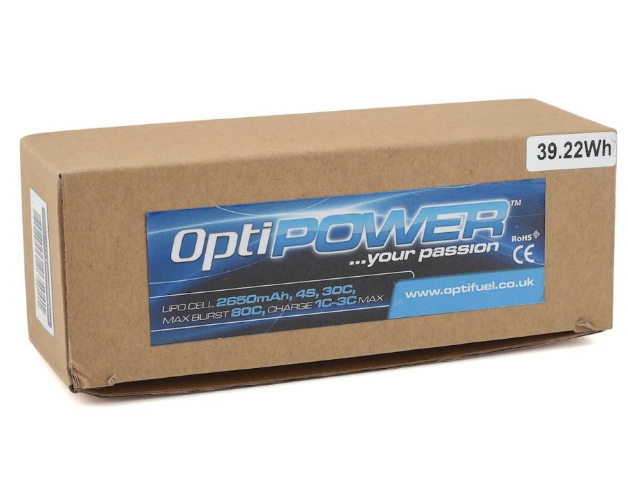 Batteries * | Optipower 4S 30C Lipo Battery (14.8V/2650Mah)