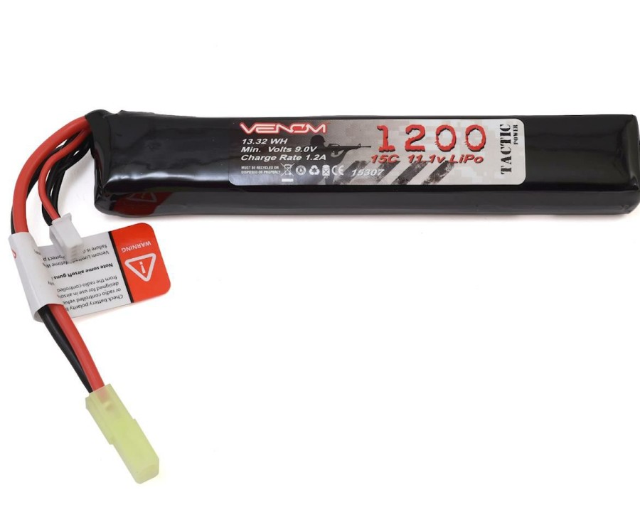 Batteries * | Venom Power Lipo 3S 11.1V 1200Mah 15C Tactic Power Airsoft