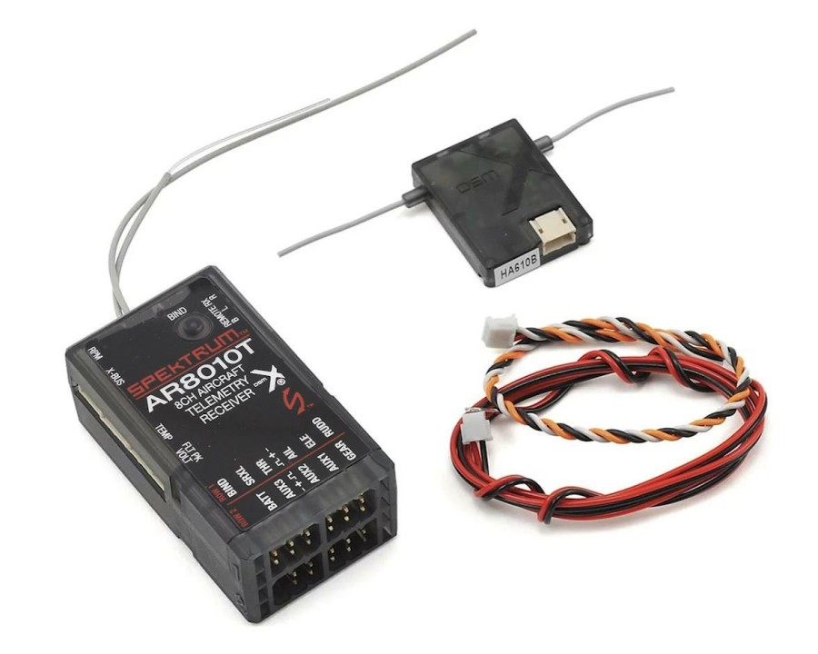 Electronics * | Spektrum Rc Ar8010T 2.4Ghz 8-Channel Air Integrated Telemetry Receiver