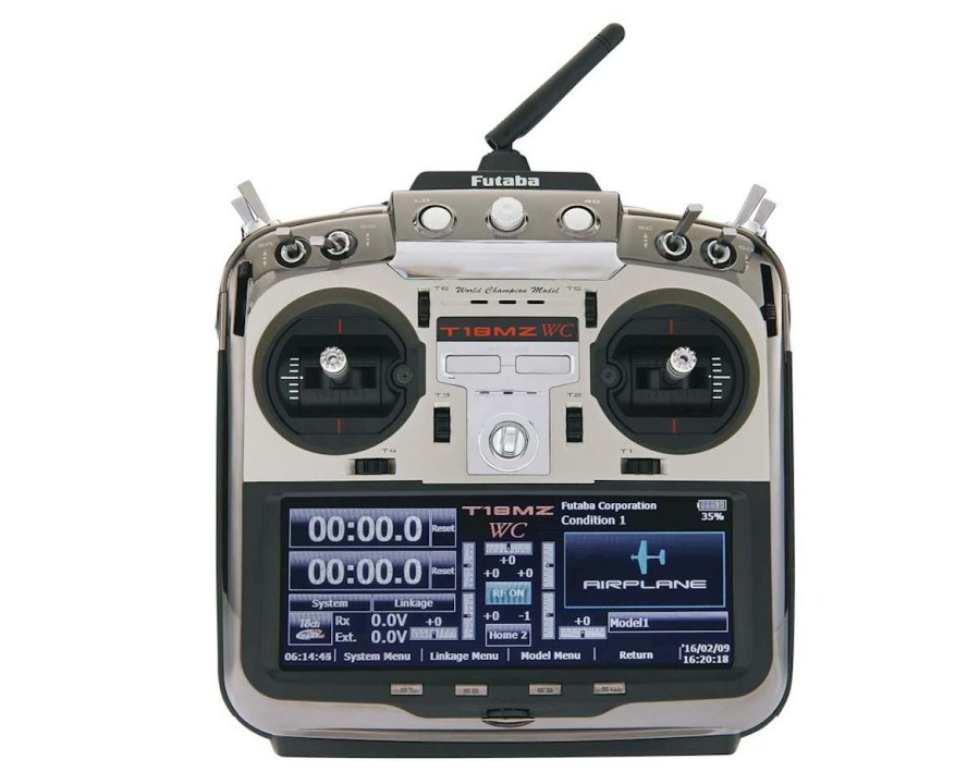 Electronics * | Futaba 18Mz W/C Fasstest Telemetry Radio System (Heli) W/R7008Sb Receiver