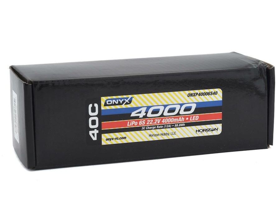 Batteries * | Onyx 6S 40C Soft Case Lipo Battery W/Ec5 & Led (22.2V/4000Mah)