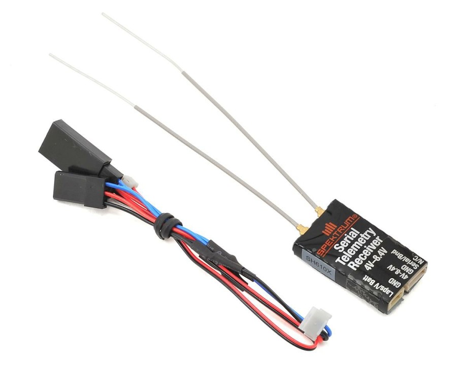 Electronics * | Spektrum Rc Dsmx Quad Racing Serial Receiver W/Telemetry