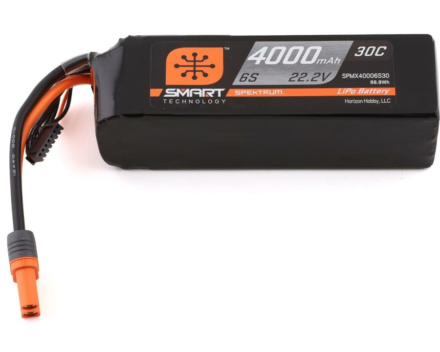 Batteries * | Spektrum Rc 6S Smart Lipo Battery Pack W/Ic5 Connector (22.2V/4000Mah)