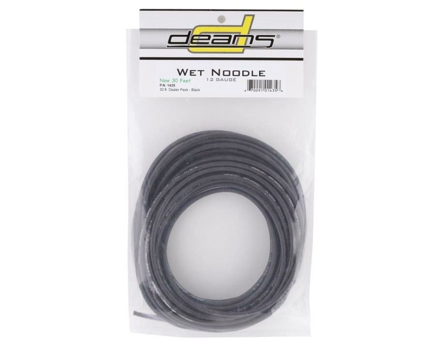 Electronics * | Deans 12Awg Wet Noodle Wire (Black) (30 )