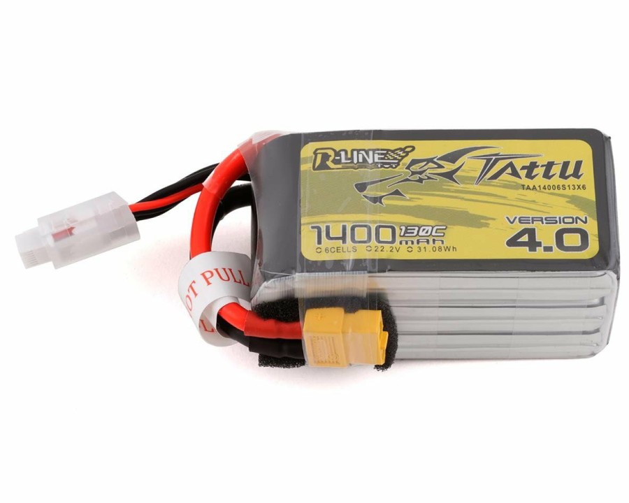 Batteries * | Tattu "R-Line 4.0" 6S Lipo Battery Pack 130C (22.2V/1400Mah) W/Xt60 Connector