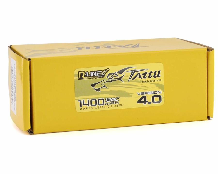 Batteries * | Tattu "R-Line 4.0" 6S Lipo Battery Pack 130C (22.2V/1400Mah) W/Xt60 Connector