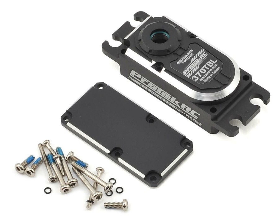 Parts * | Protek Rc 370Tbl Aluminum Upper/Lower Servo Case Set