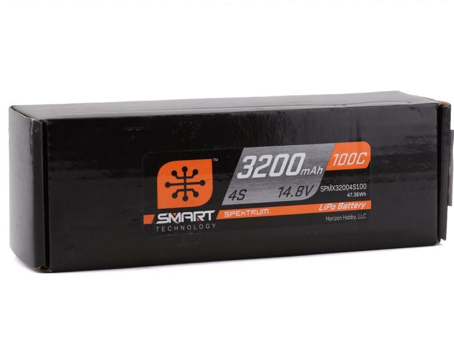 Batteries * | Spektrum Rc 4S Smart Lipo 100C Battery Pack (14.8V/3200Mah) W/Ic3 Connector