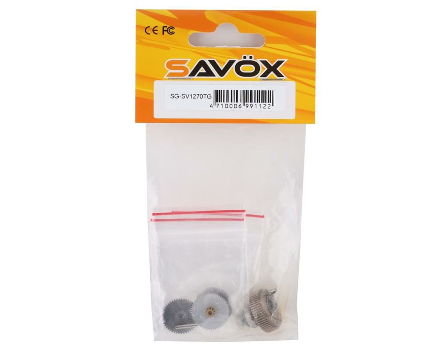 Parts * | Savox Sv1270Tg Servo Gear Set W/Bearings