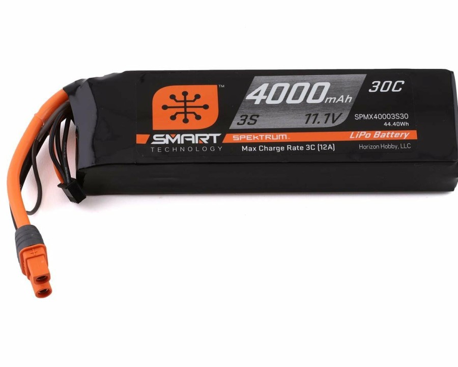 Batteries * | Spektrum Rc 3S Smart Lipo Battery Pack W/Ic3 Connector (11.1V/4000Mah)