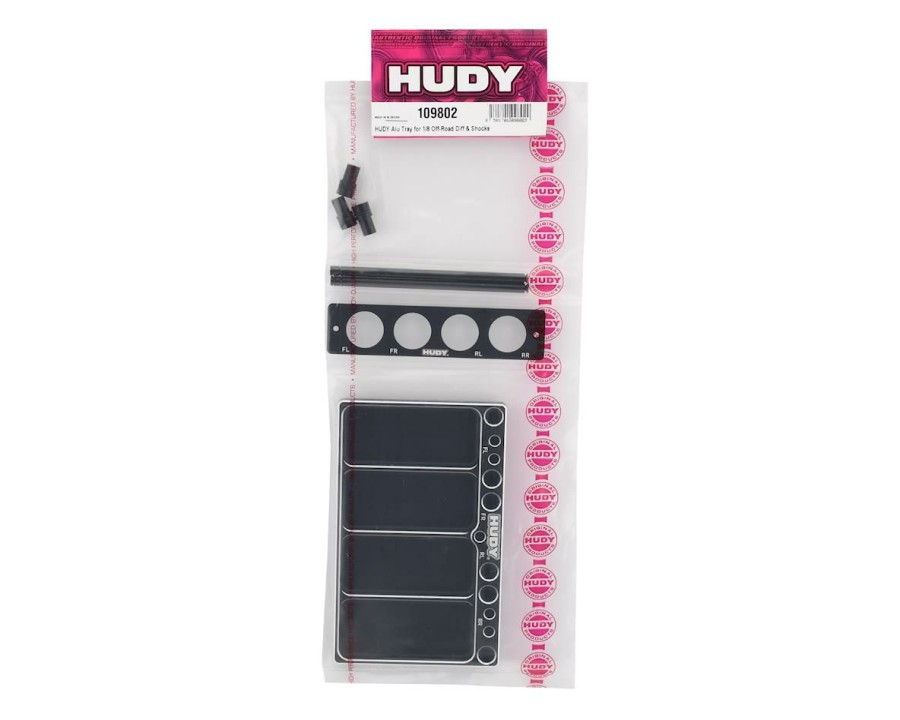 Maintenance * | Hudy 1/8 Off-Road Diff & Shocks Aluminum Tray