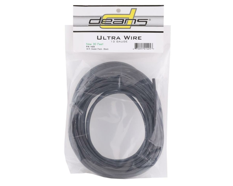 Electronics * | Deans 12Awg Ultra Wire (Black) (30 )