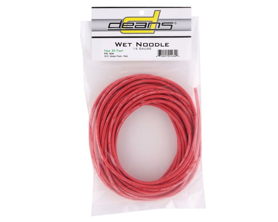 Electronics * | Deans 12Awg Wet Noodle Wire (Red) (30 )