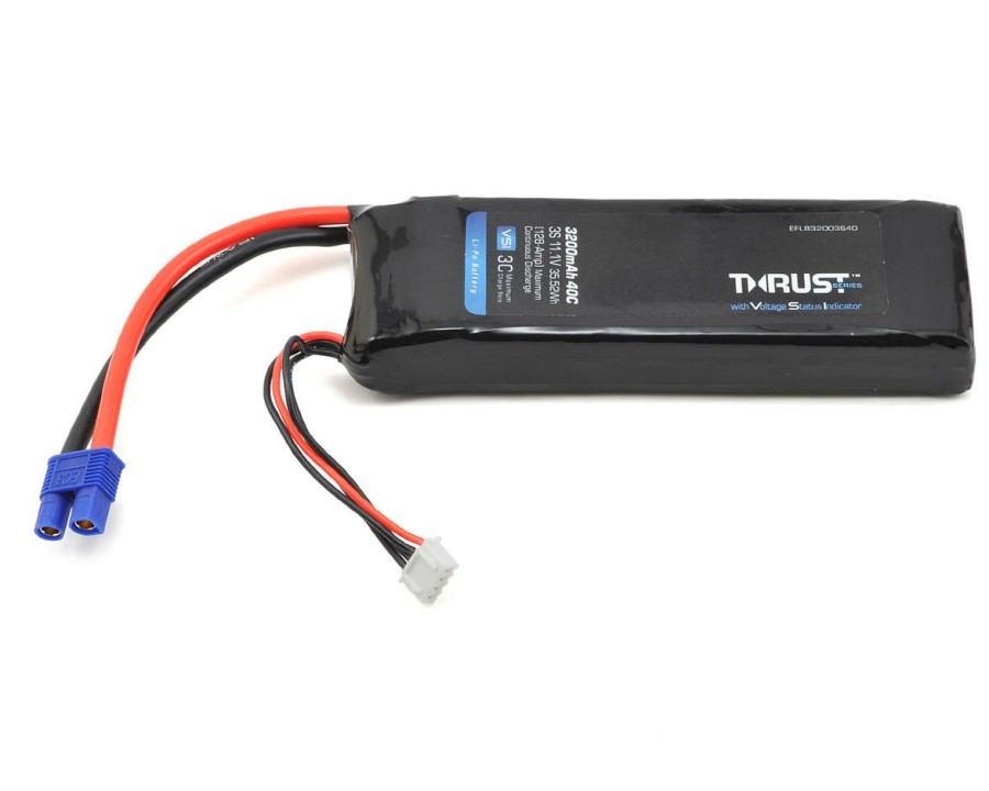 Batteries * | E-Flite Thrust Vsi 3S 40C Lipo Battery (11.1V/3200Mah) W/Ec3 Connector