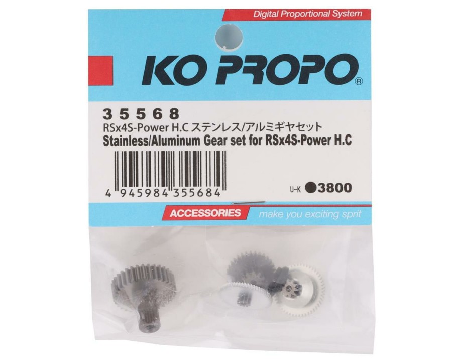 Parts * | Ko Propo Rsx4S-Power H.C Sus & Aluminum Gear Set