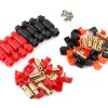 Electronics * | Rcproplus S6 "Solderless" Supra X Battery Connector Set (4 Sets)