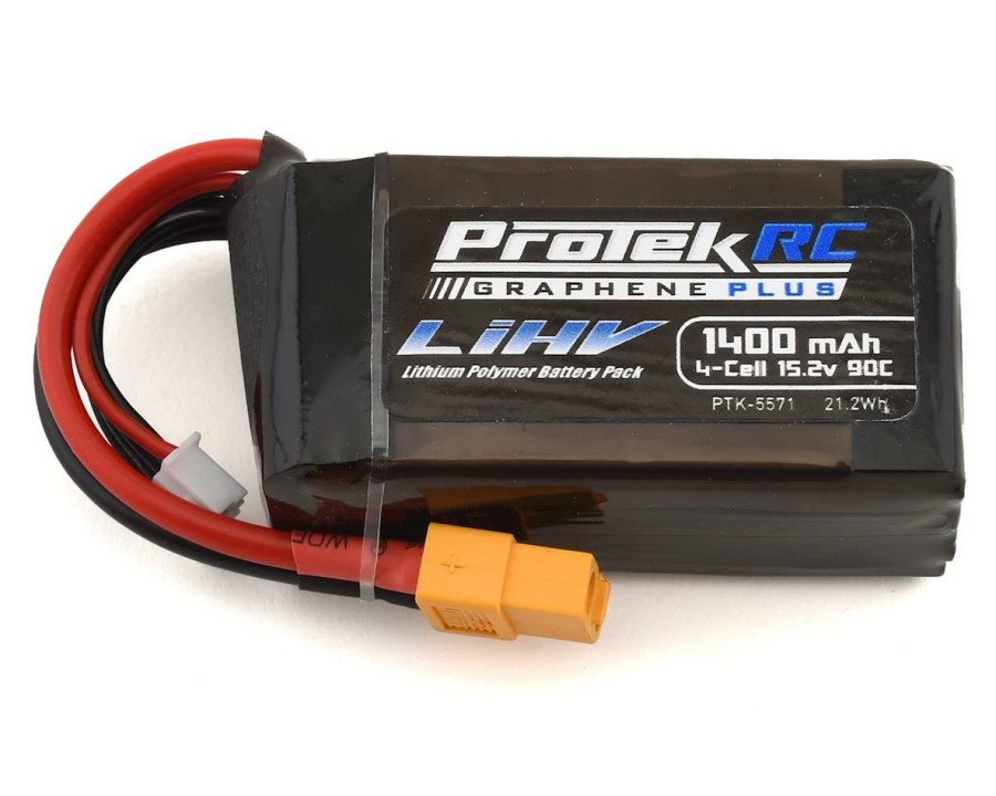 Batteries * | Protek Rc 4S 90C Si-Graphene + Hv Lipo Battery W/Xt60 Connector (15.2V/1400Mah)