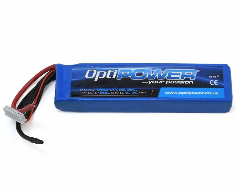 Batteries * | Optipower 6S 25C Lipo Battery (22.2V/1300Mah)