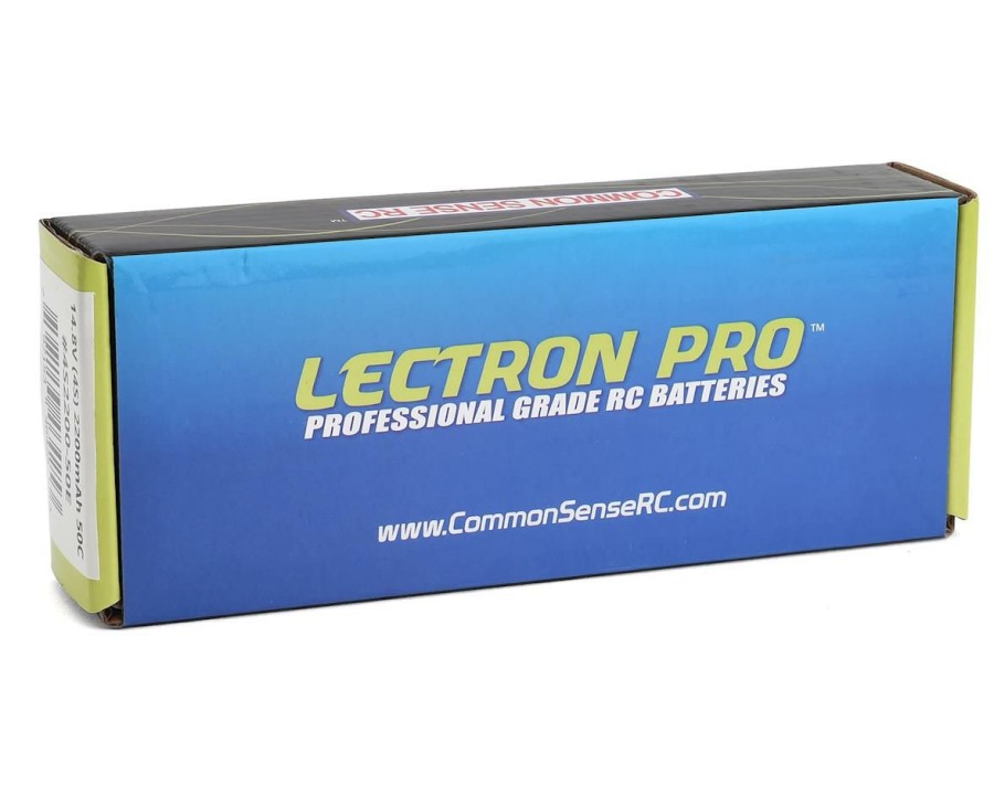 Batteries * | Common Sense Rc Lectron Pro 4S 50C Lipo Battery (14.8V/2200Mah) W/Ec3 Connector