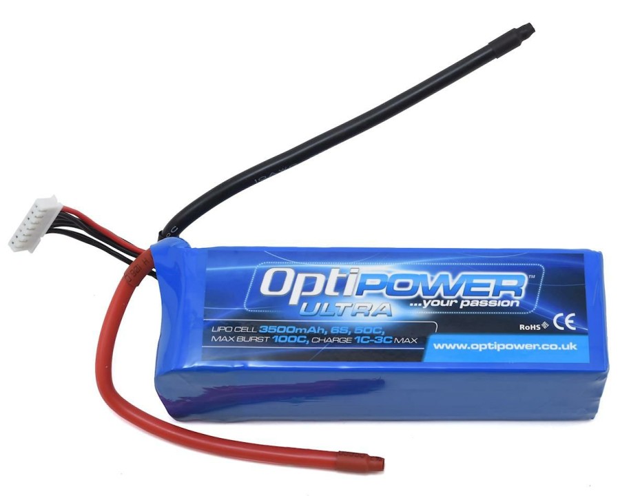 Batteries * | Optipower 6S 50C Lipo Battery (22.2V/3500Mah)