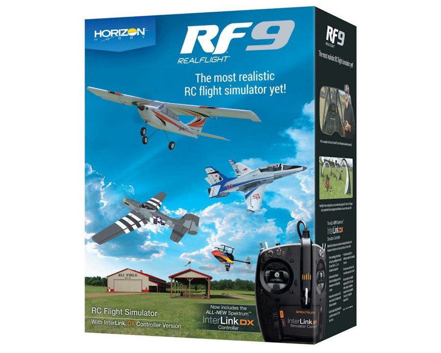 Learning * | Realflight 9 Flight Simulator W/Spektrum Transmitter