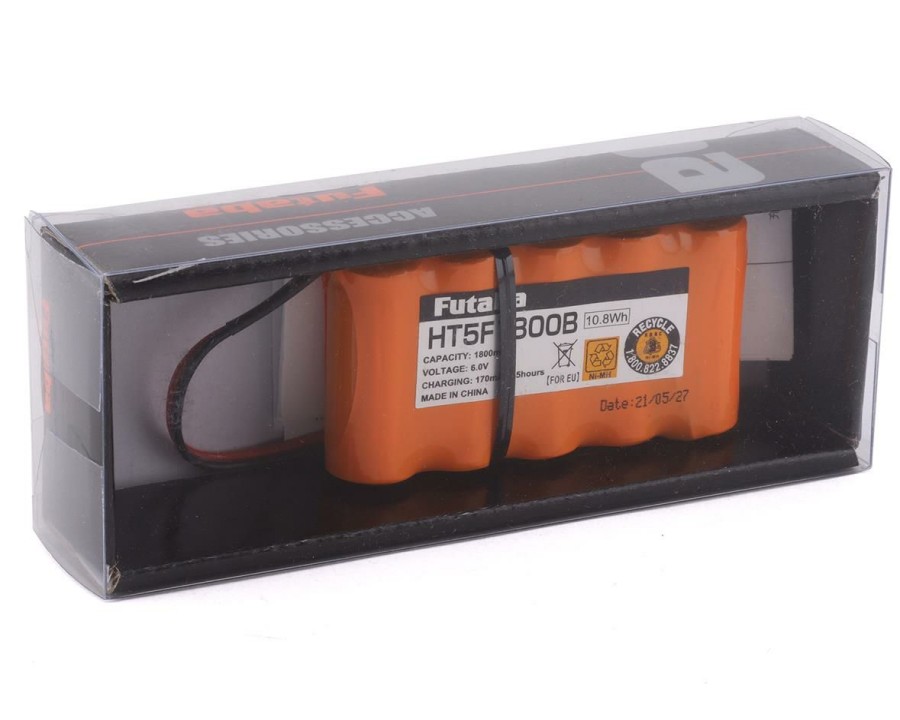 Batteries * | Futaba 5-Cell Nimh Transmitter Battery Pack (6.0V/1800Mah)