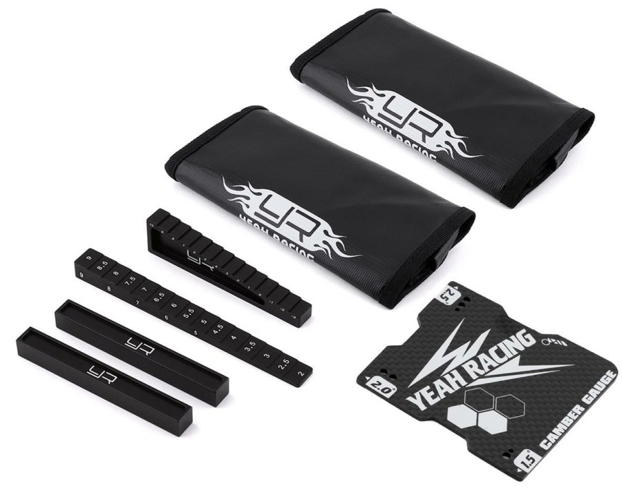 Maintenance * | Yeah Racing 1/10 Track Day Starter Tool Set W/Lipo Safe Bag