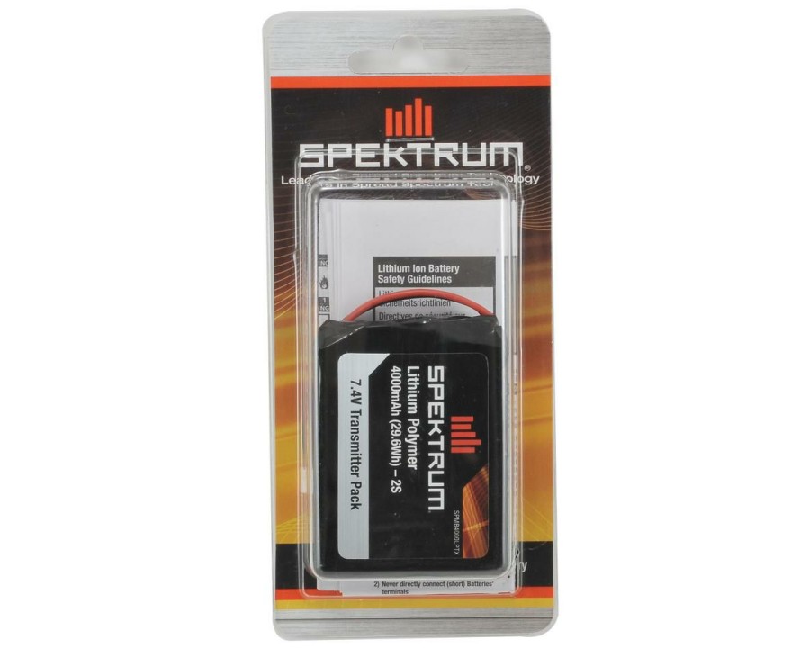 Batteries * | Spektrum Rc Dx8 2S Lipo Transmitter Battery (7.4V/4000Mah)