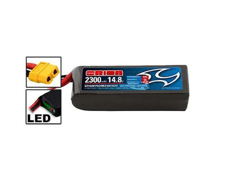 Batteries * | Team Orion Racing Drones Lipo 2300 14.8V 55C W/Xt-60 Connector