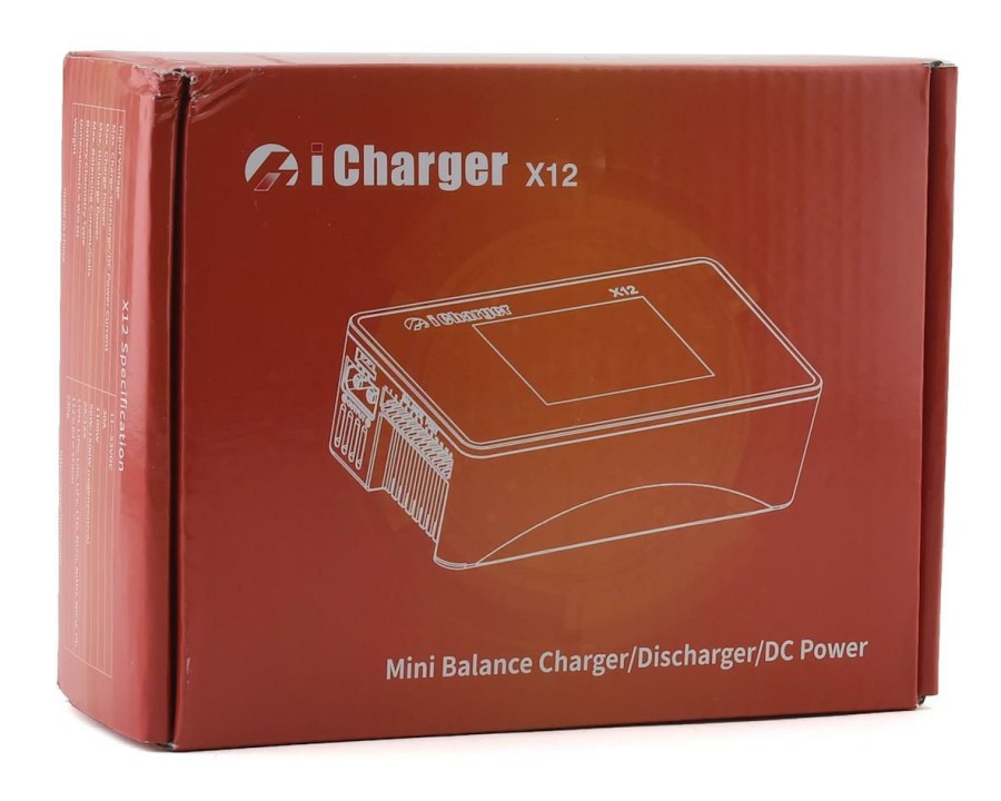 Charging * | Junsi Icharger X12 Lilo/Lipo/Life/Nimh/Nicd Dc Battery Charger (12S/30A/1100W)