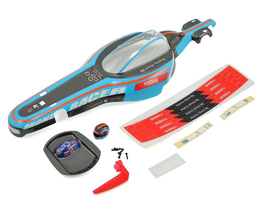 Parts * | Kyosho B-Pod Drone Racer Lexan Body Set (Blue)