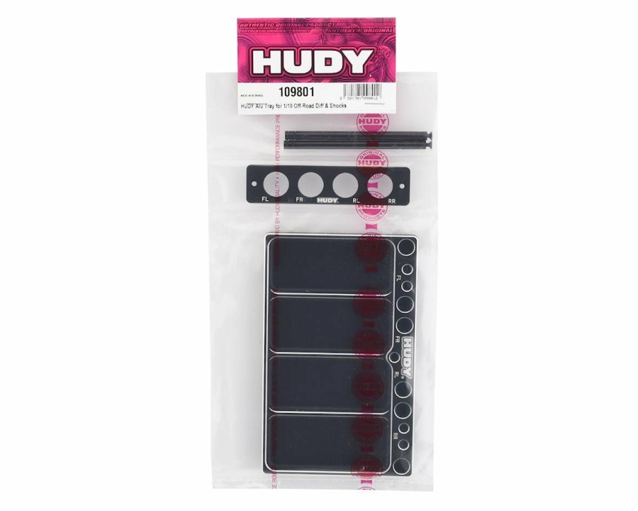 Maintenance * | Hudy 1/10 Off-Road Diff & Shocks Aluminum Tray