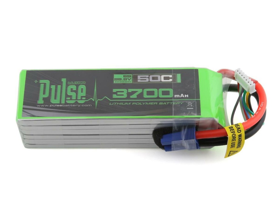 Batteries * | Pulse Ultra Power Series 6S Lipo Battery 50C (22.2V/3700Mah) W/Xt60 Connector