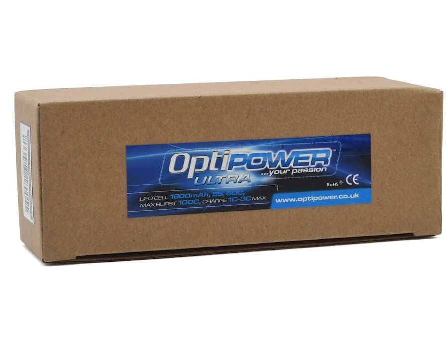 Batteries * | Optipower 5S 50C Lipo Battery (18.5V/1800Mah)