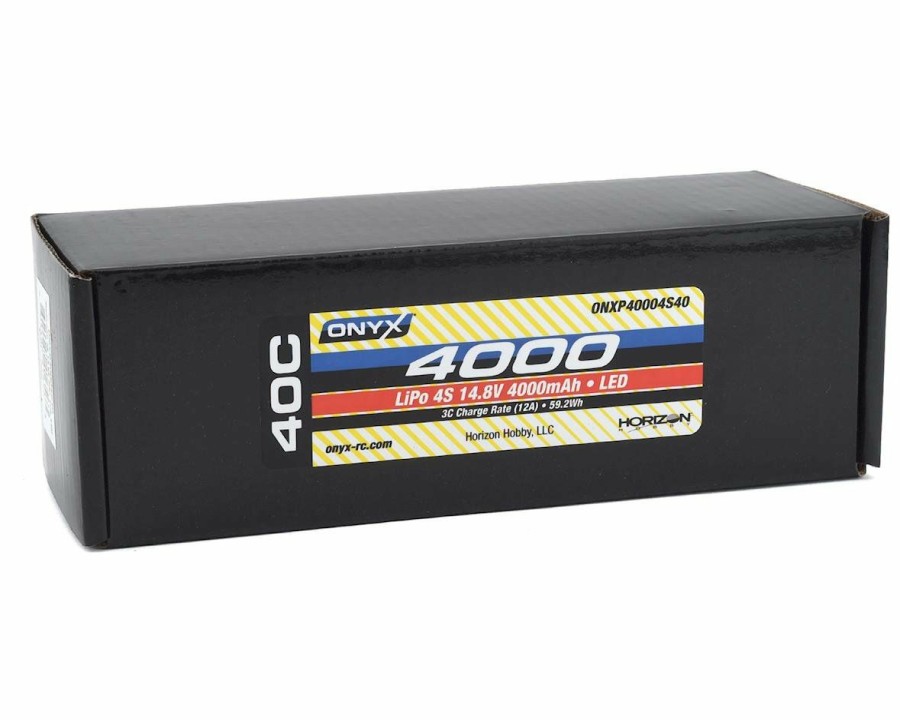 Batteries * | Onyx 4S 40C Lipo Battery W/Ec5 & Led (14.8V/4000Mah)