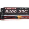 Batteries * | Venom Power 3S 20C Lipo Battery W/Uni 2.0 Connector (11.1V/5400Mah)