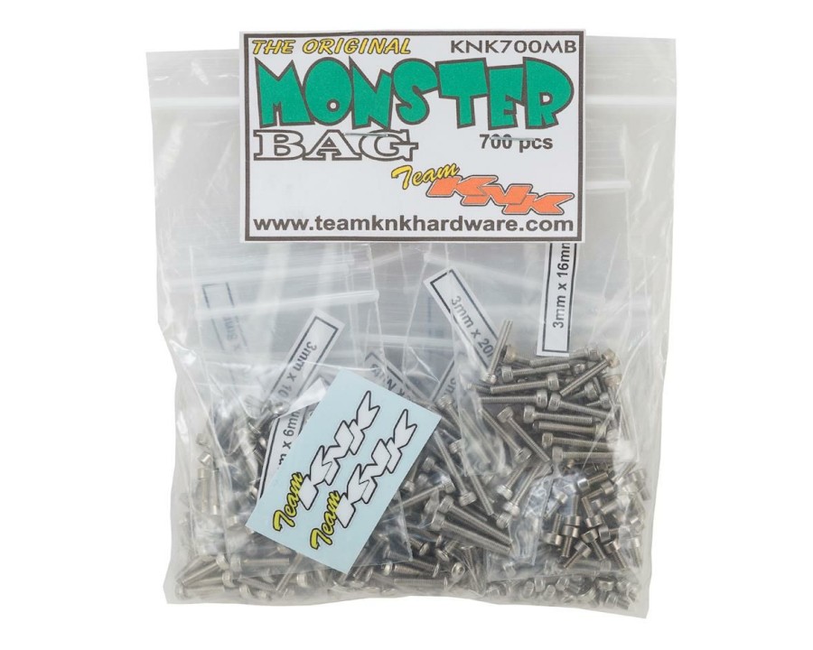 Parts * | Team Knk Monster Bag Stainless Hardware Kit (700)