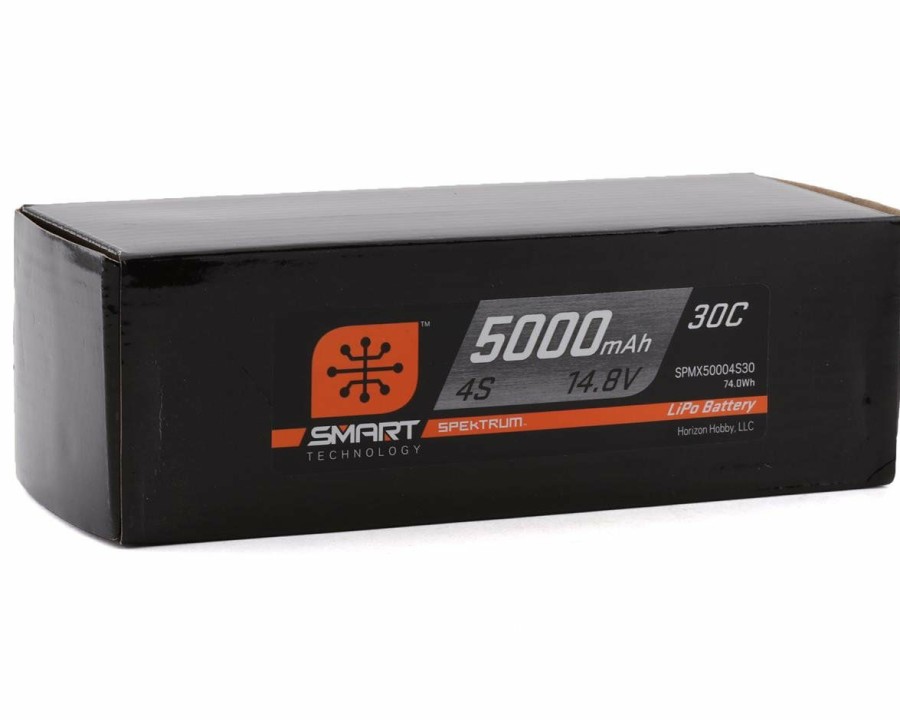 Batteries * | Spektrum Rc 4S Smart 30C Lipo Battery Pack W/Ic5 Connector (14.8V/5000Mah)