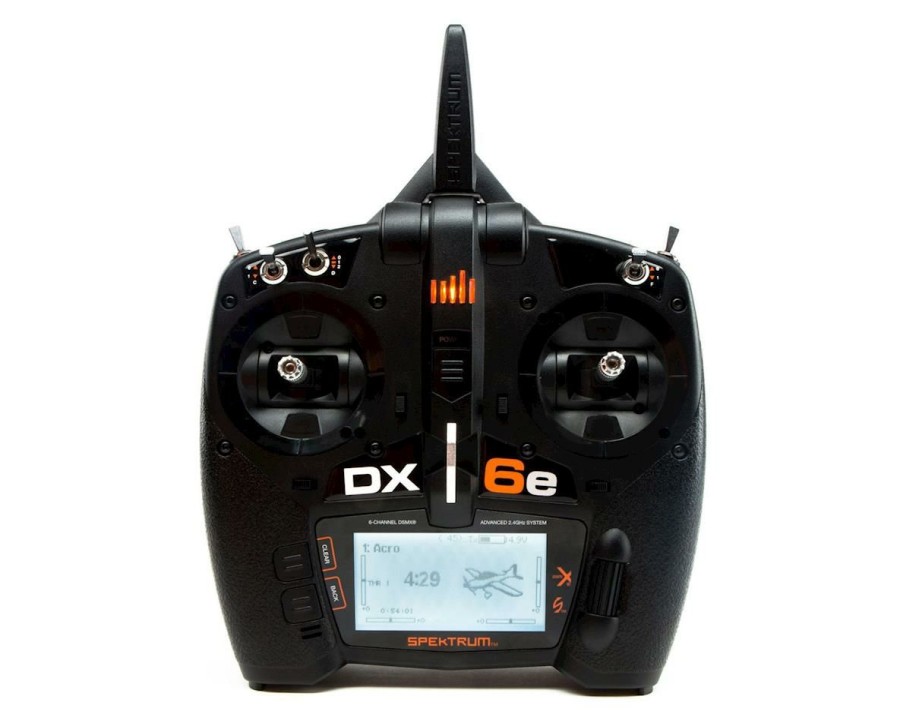 Electronics * | Spektrum Rc Dx6E 6 Channel Full Range Dsmx Transmitter (Transmitter Only)