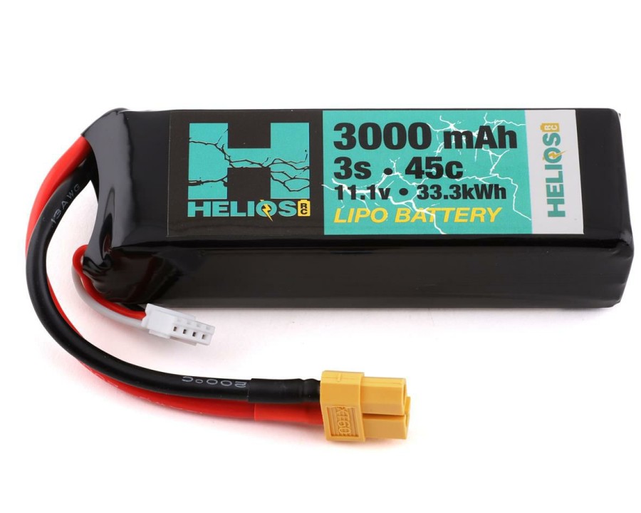 Batteries * | Helios Rc 3S 45C Lipo Battery W/Xt60 Connector (11.1V/3000Mah)