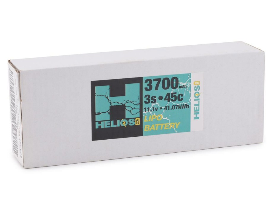 Batteries * | Helios Rc 3S 45C Shorty Lipo Battery W/Ec3 Connector (11.1V/3700Mah)