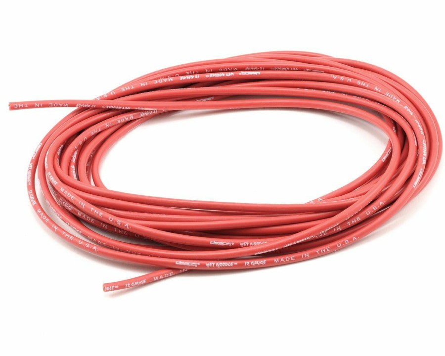 Electronics * | Deans Wet Noodle 12 Gauge 25 (Red)