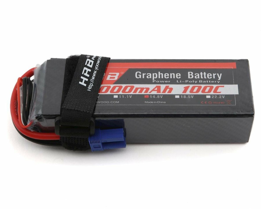 Batteries * | Hrb 4S 100C Graphene Lipo Battery (14.8V/6000Mah) W/Ec5 Connector